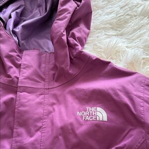 The North Face Kids Lavender Raincoat size S P (7/8)